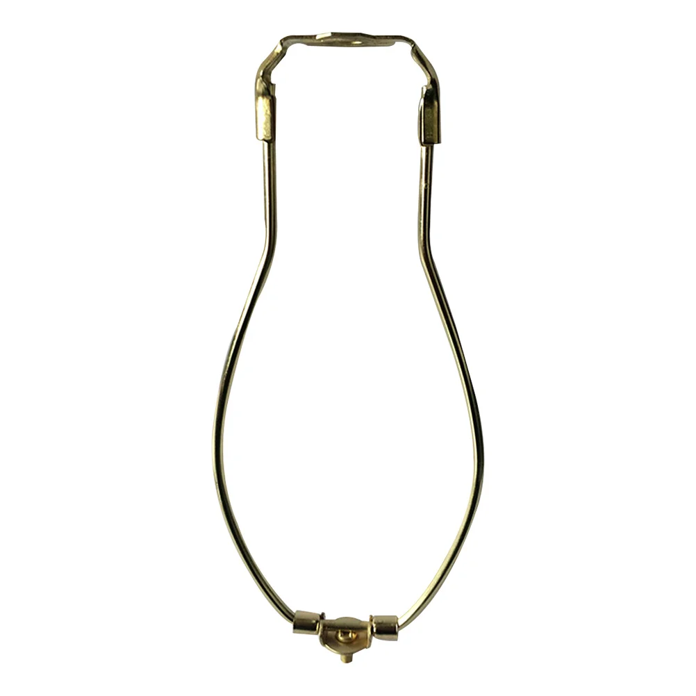 Staffa per clacson per lampada da terra Telaio per lampada in ferro dorato da 8 pollici durevole per lampade da terra da tavolo Apparecchio di illuminazione Decor Staffa per clacson