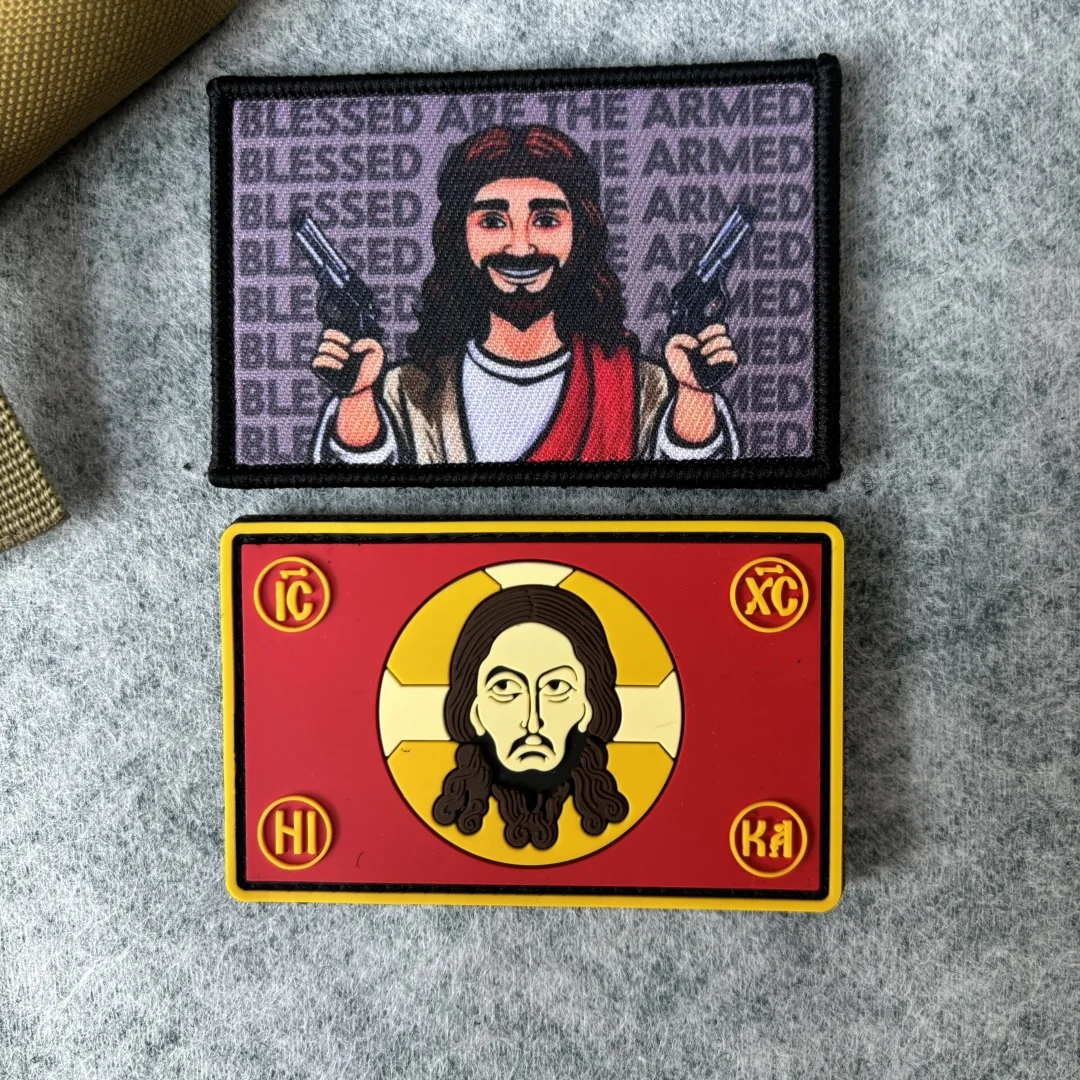 Patch tactique en PVC «la salut n'est pas artificiel», patchs à crochet et boucle, brassard de l'armée, Badge de moral militaire, autocollants pour sac à dos et chapeau