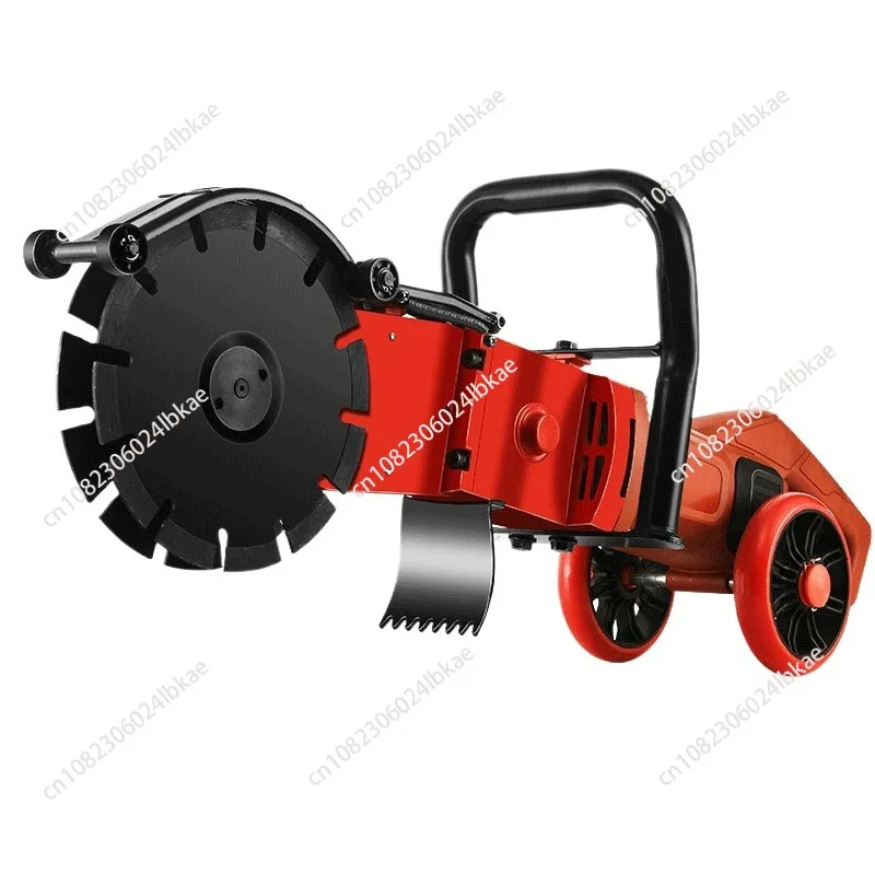 Double-Piece High-Power Concrete Floor Grooving Machine Road Cutting Machine Professional Dust-Free Wall Penetration Machine