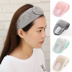 New Korean Cute Hair Accessories Velvet Big Eyes Headband Headpiece Colorful Rubber Tie for Wash Face Makeup Bath Women Girls