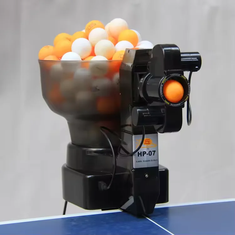 07 HuiPang T  le Tennis Ball Serving Machine Full Automatic Ball Machine for Switch Training Programm  le Robot