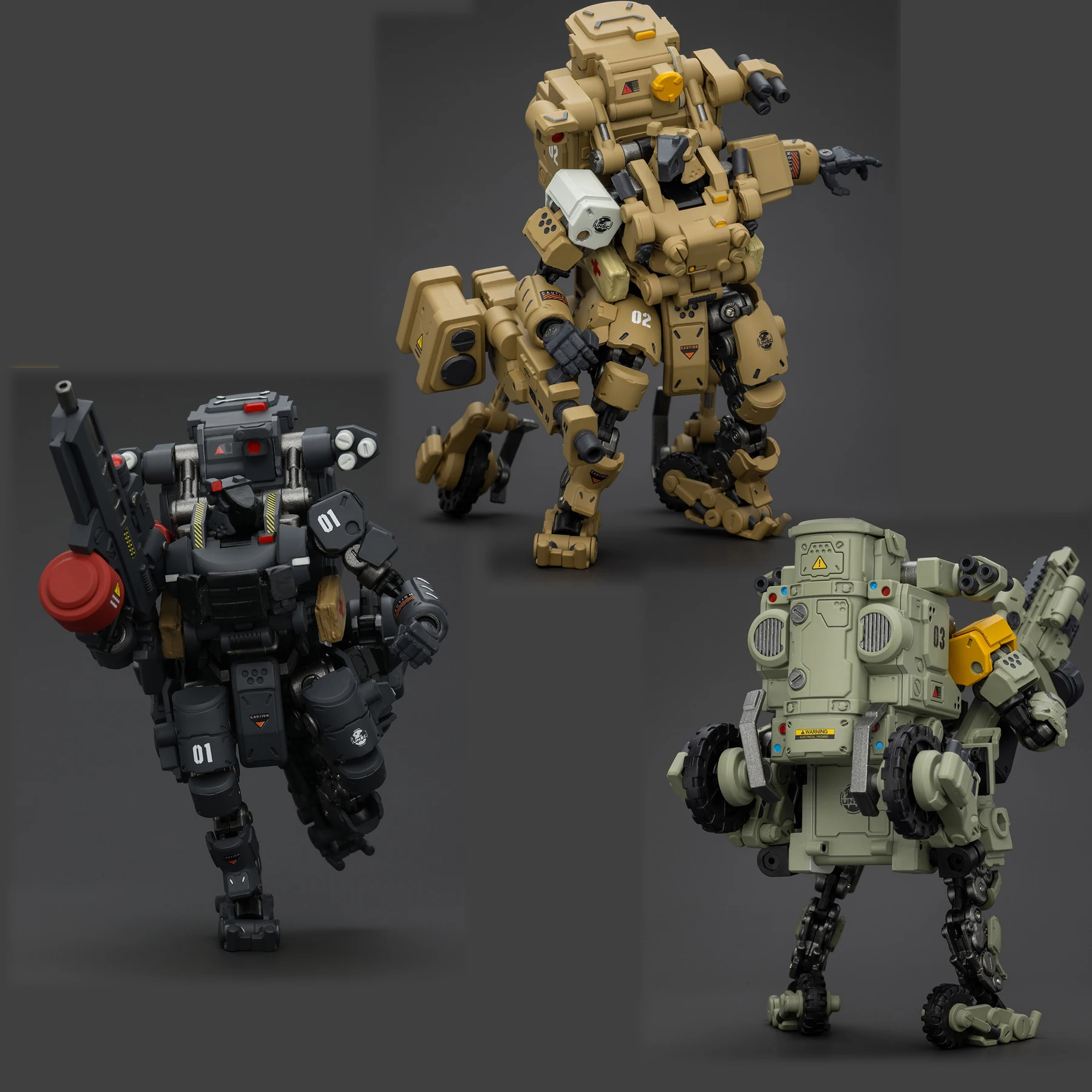 

JOYTOY JT01185 JT01192 JT01208 1/25 Fear XS-01 Night Raid type XS-02 Assault type XS-03 Tactical type Action Figure Model Toys