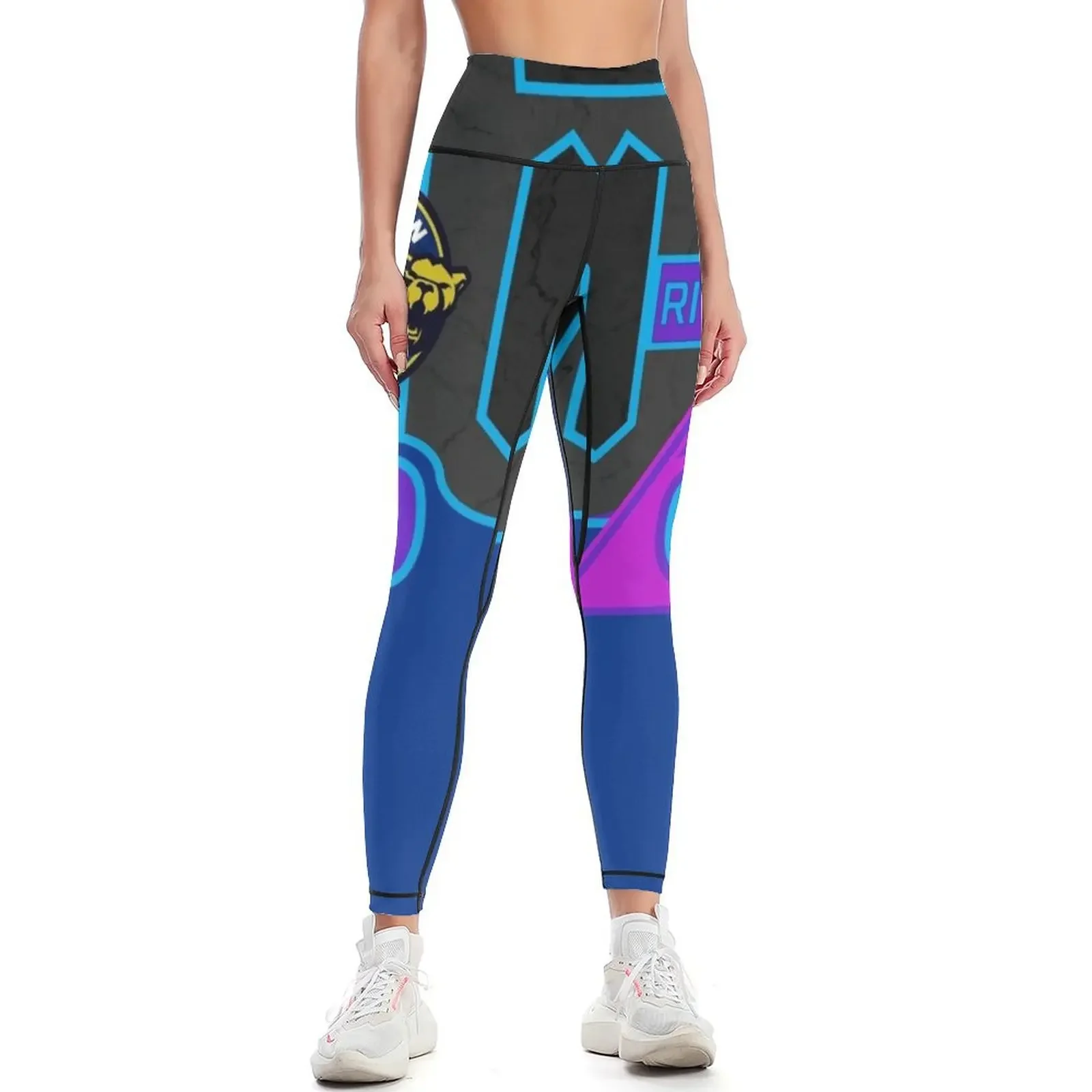 Rita Stone Blue Nation 2021 Leggings Women's high waist Pants sport legings for fitness Sportswear woman gym Womens Leggings