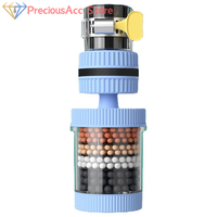 Universal Faucet Tap Filter 6 Layers Tap Purifier Splashproof 360 Degree Rotation Water Saving Bubbler For Home Kitchen Bathroom