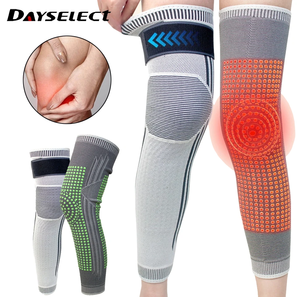 1Pcs Wormwood Compression Straps Graphene Knee Pads Support Fitness Gear Basketball Volleyball Brace Protector Winter Legging