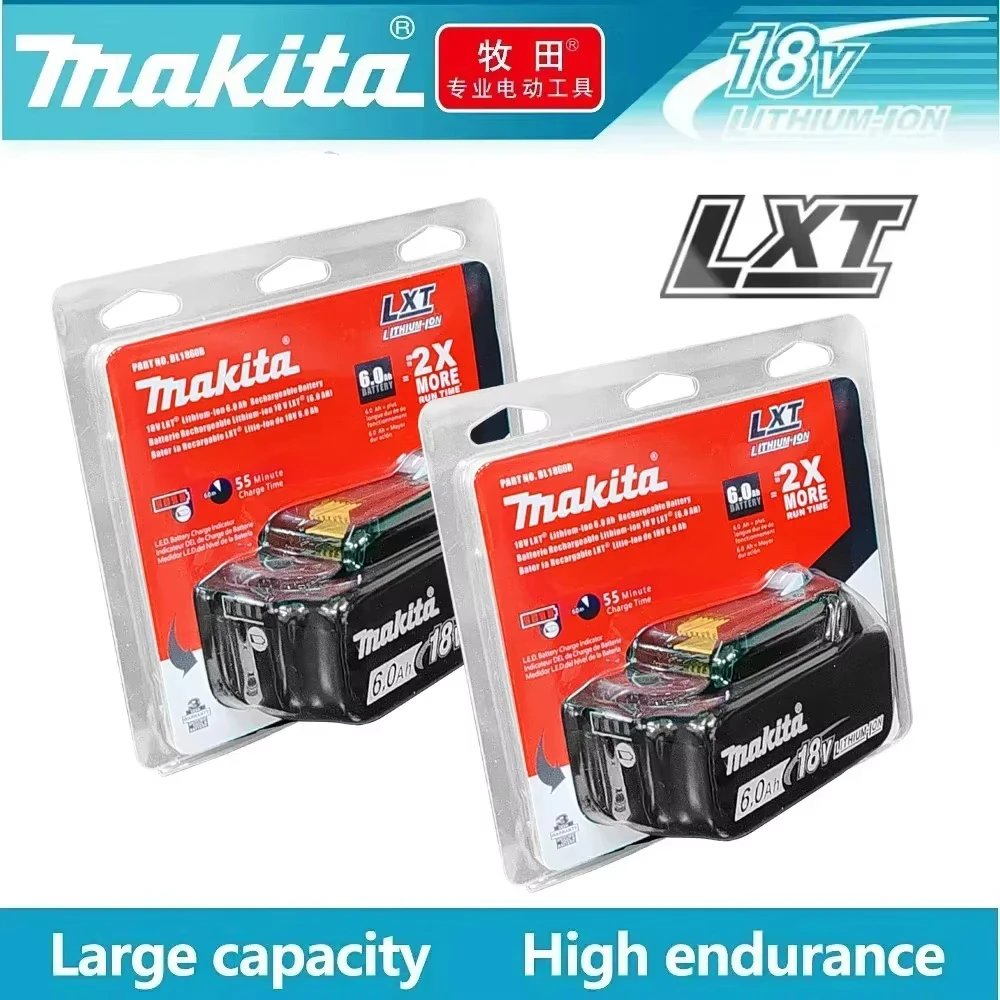 100% originaler Makita-Akku, 18V Werkzeug-Lithium-Akku 6Ah/5Ah 9Ah für Makita DTW700 DDF487 DTD173 DGA404 HR140D DJV182