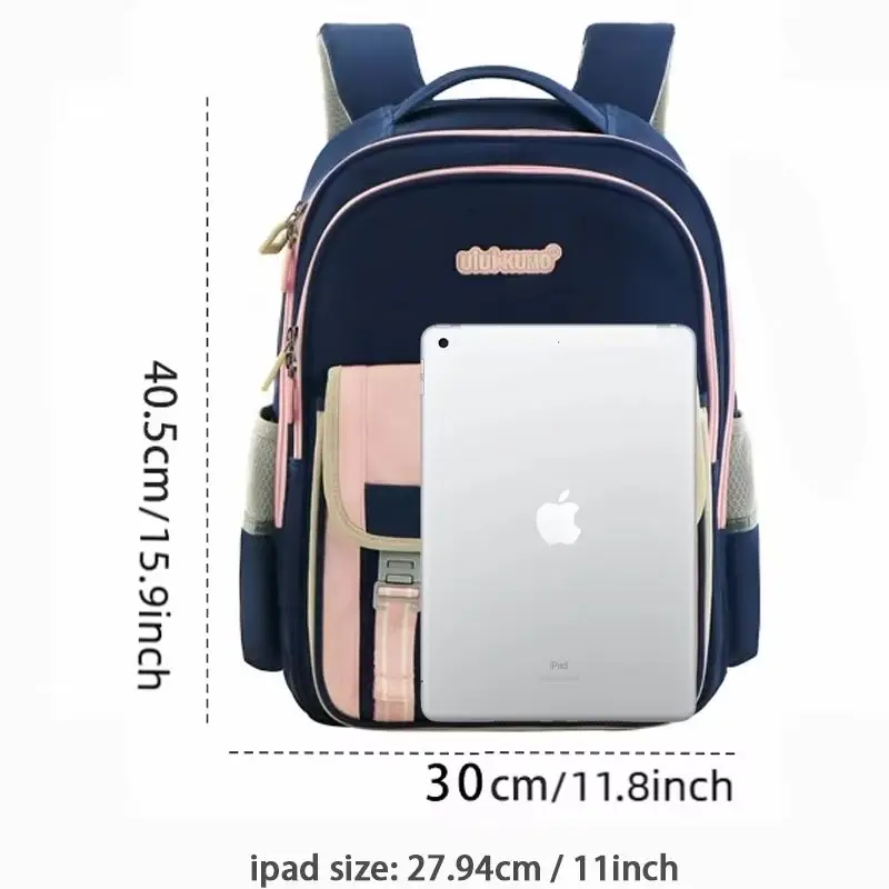 حقيبة ظهر UIUIKUMO للأطفال مع حماية للعمود الفقري وخفيفة الوزن وسعة كبيرة للمدرسة والسفر في الهواء الطلق #6