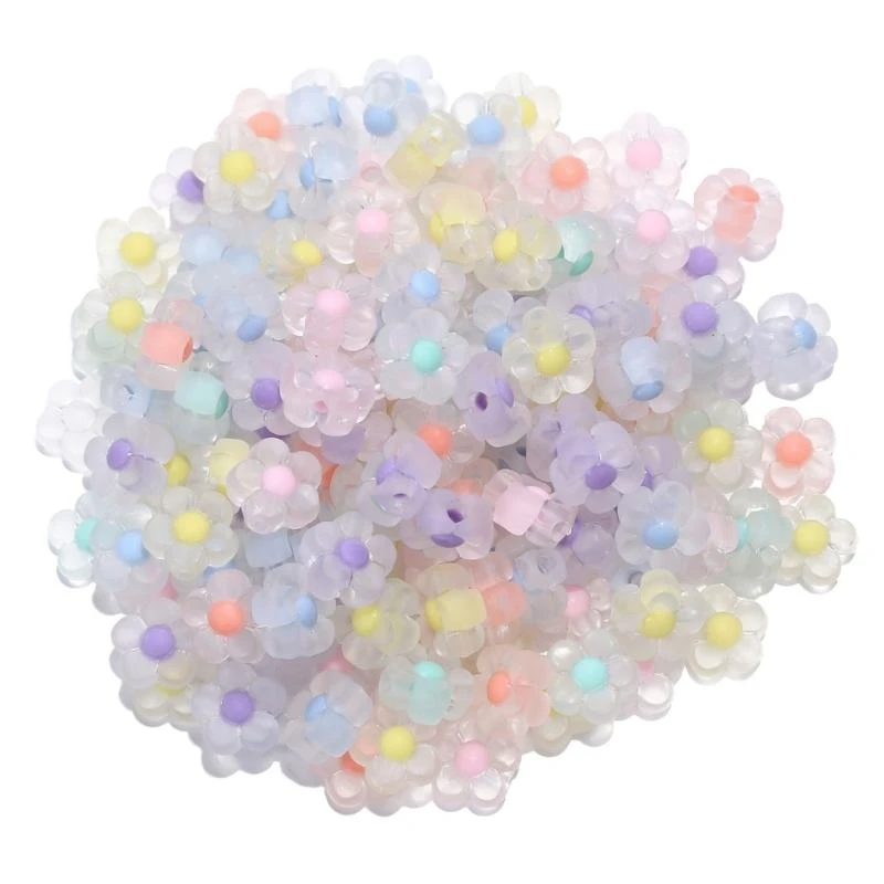 

Pack Of 100 Beads for DIY Jewelry Making Bracelets and Earrings Kits