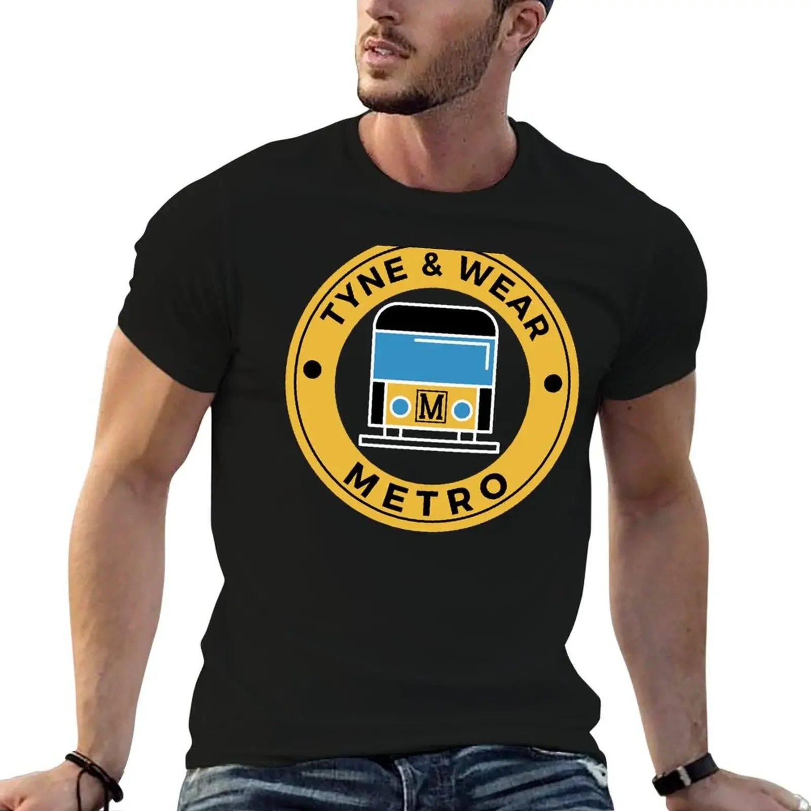 Tyne _amp_ Wear Metro T-Shirt quick-drying customizeds Men's t-shirts