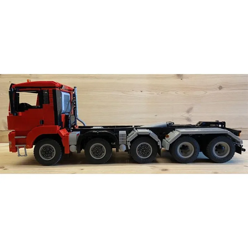 MOC-92709 Dump Truck Assembly Costura Building Blocks Modelo, 2971 Peças, Presente Brinquedo Criativo, 10x4 6, Novo