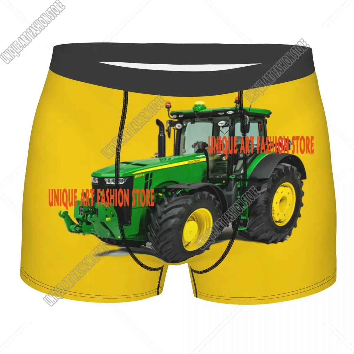 Pantaloncini boxer per trattore personalizzati per uomo Mutandine intimo sexy stampate in 3D Slip Mutande traspiranti