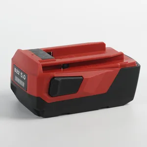 Zwei Teile B22 22V 5AH HILTI 21,6 V HILTI 21,6 V 22V HILTI CAPAPITals Lithium Lithium Ionen Batterie Batterie Hilti 22V Batterie Elektrisches Werkzeug 12 Hauptverkaufsfacom - №7