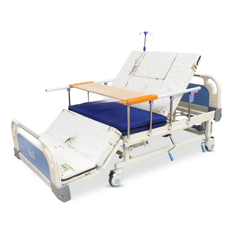 Paralyzed Patients Nursing Bed Household Multi-Functional Elderly Therapeutic Bed 1.1 Widened Turn-over Bed with Defecation Hole