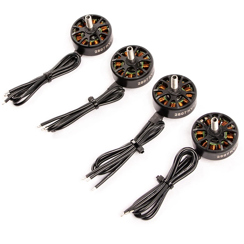 

X2807 1300KV Brushless Motor for RC Drone FPV Racing, 3-6S LiPo Compatible, High Torque 4mm Shaft, Long Range Quadcopter Upgrade