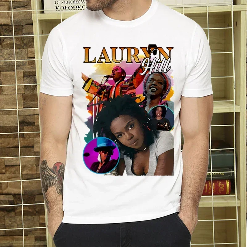The Fugees Awesome T Shirts For Guys O-Neck Short Sleeve Regular Mens height Quality Men Hip-Hop Tee Shirt