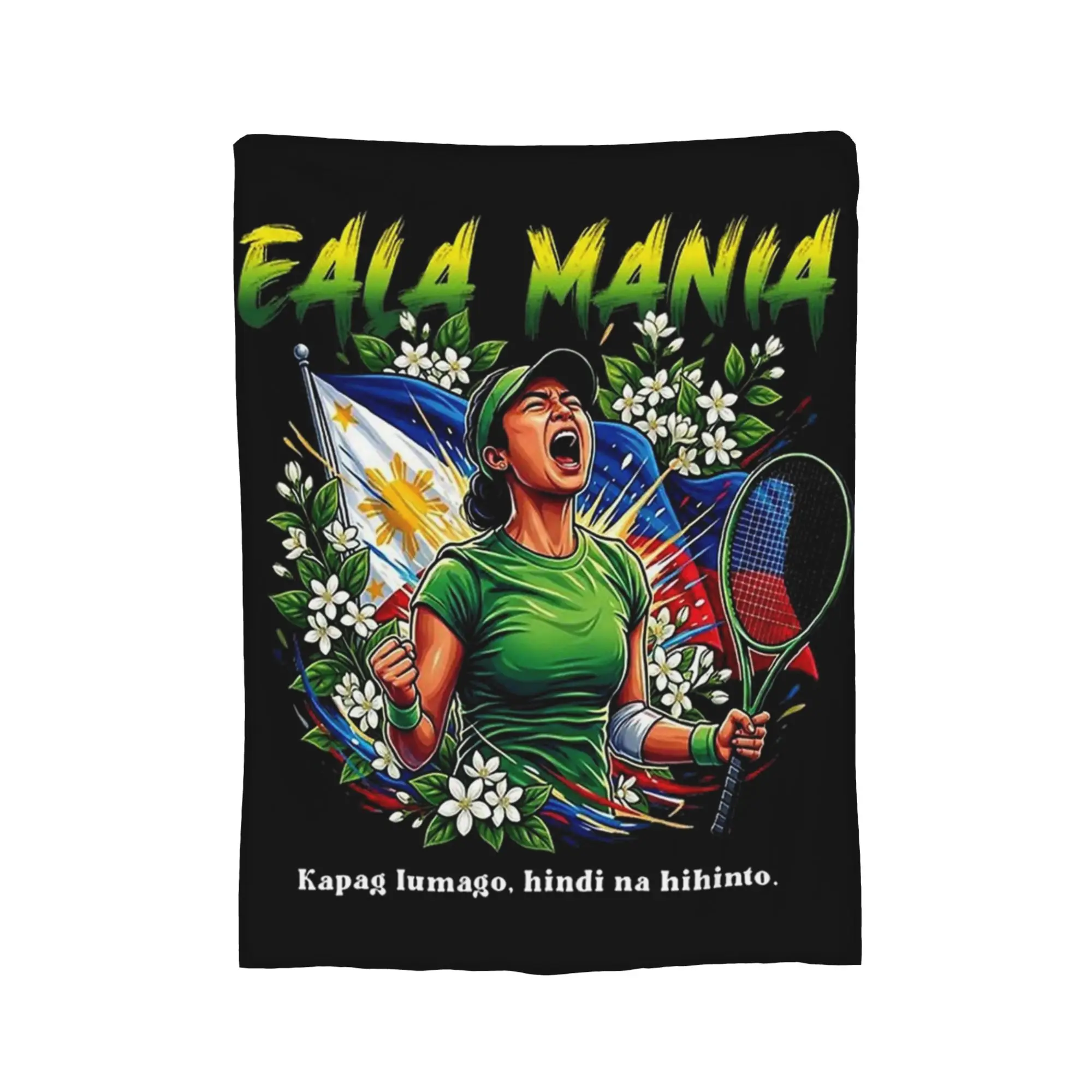 Tennis Player Alex Eala Blanket   Flannel Throw Blankets Summer Air Conditioning Decoration Soft Warm Bedsprea