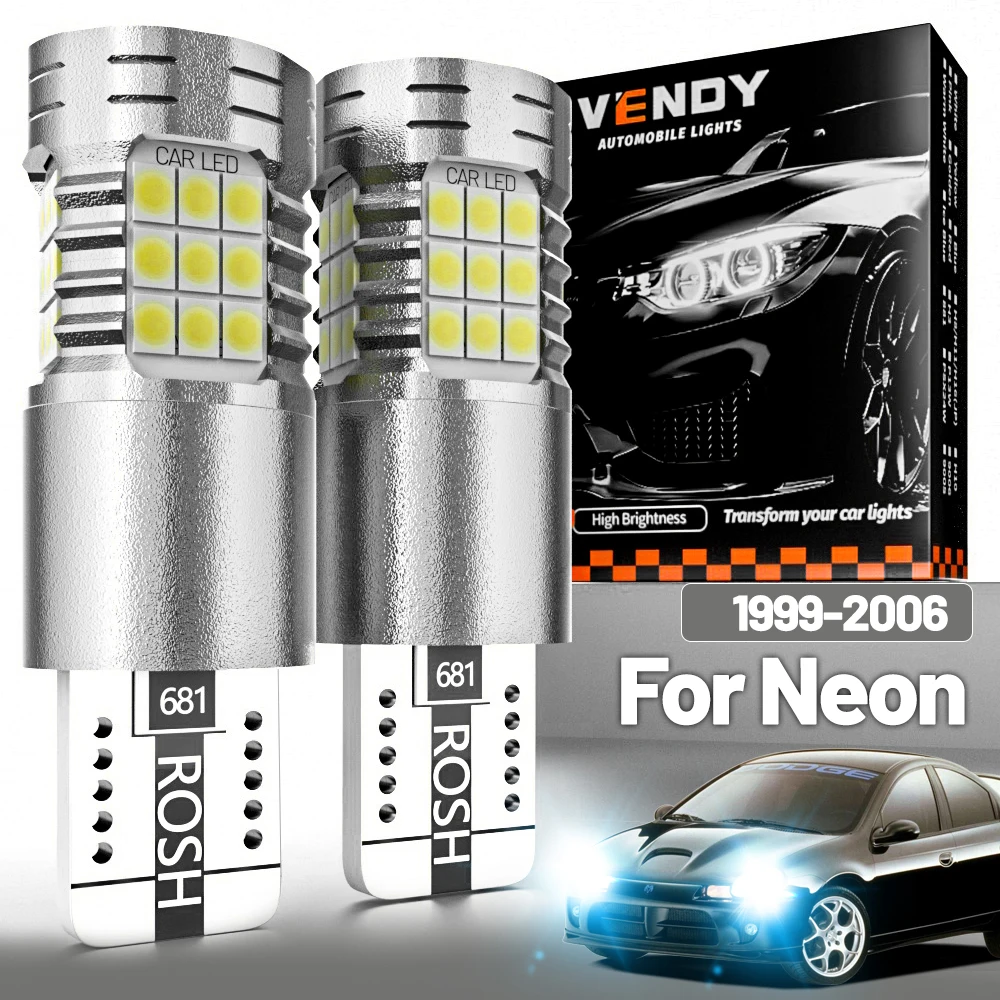 

2pcs LED Parking Light For Chrysler Neon 1999-2006 Clearance Lamp 2000 2001 2002 2003 2004 2005 Canbus Accessories