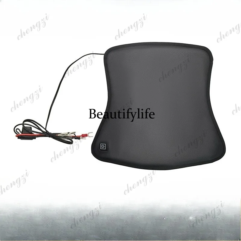 A69 12V motorcycle modified PVC heating seat cushion five-speed intelligent constant temperature seat cushion