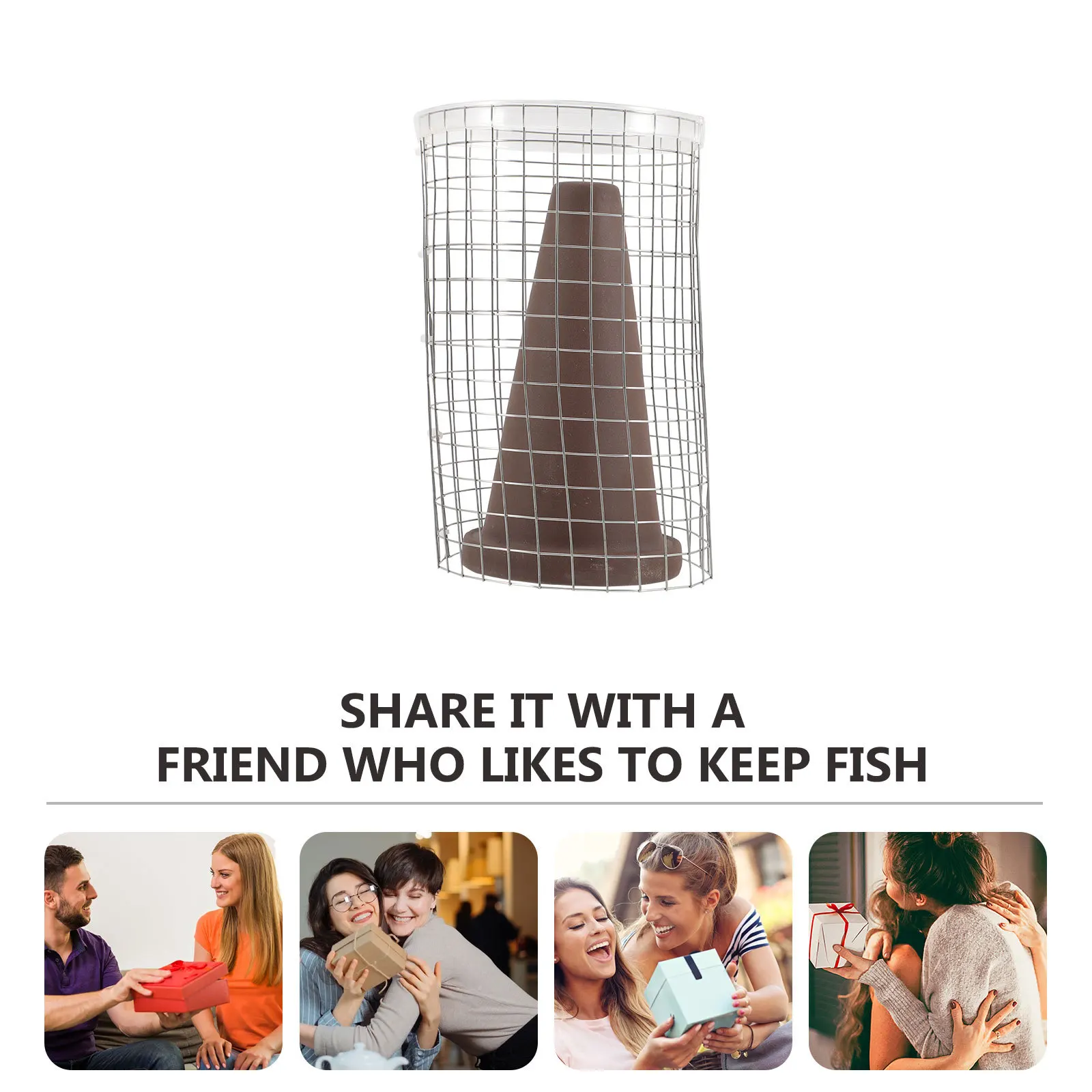 

Fish Tank Reproduction Ornament Breeding Cave Shrimp Angelfish Cone Spawning Tunnel for