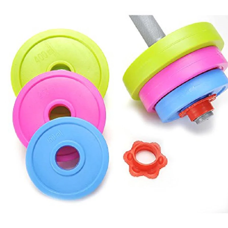 Children's Dumbbell Toy Sensory Training Equipment Children's Weightlifter Kids Toys Barbell Toy Set Dumbbell Toy Set