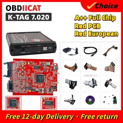 Online 2.80 ECU Red K-ES-S V5.017 No Token KT-A-G V7.020 2.25 Ktag 4 LED BDM Frame K-ess 5.017 OBD2 Manager Kit Programmer