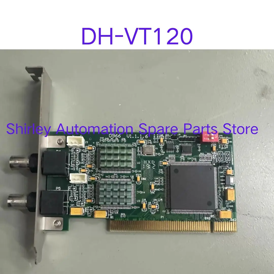 

Used DH-VT120 V1.1.1.6 Dual channel Image Acquisition Card test OK