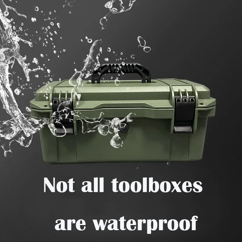 Plastic Thickened Portable Tool Box Professional Electrician Woodworking Working Storage Bag Household Hardware Tool Box