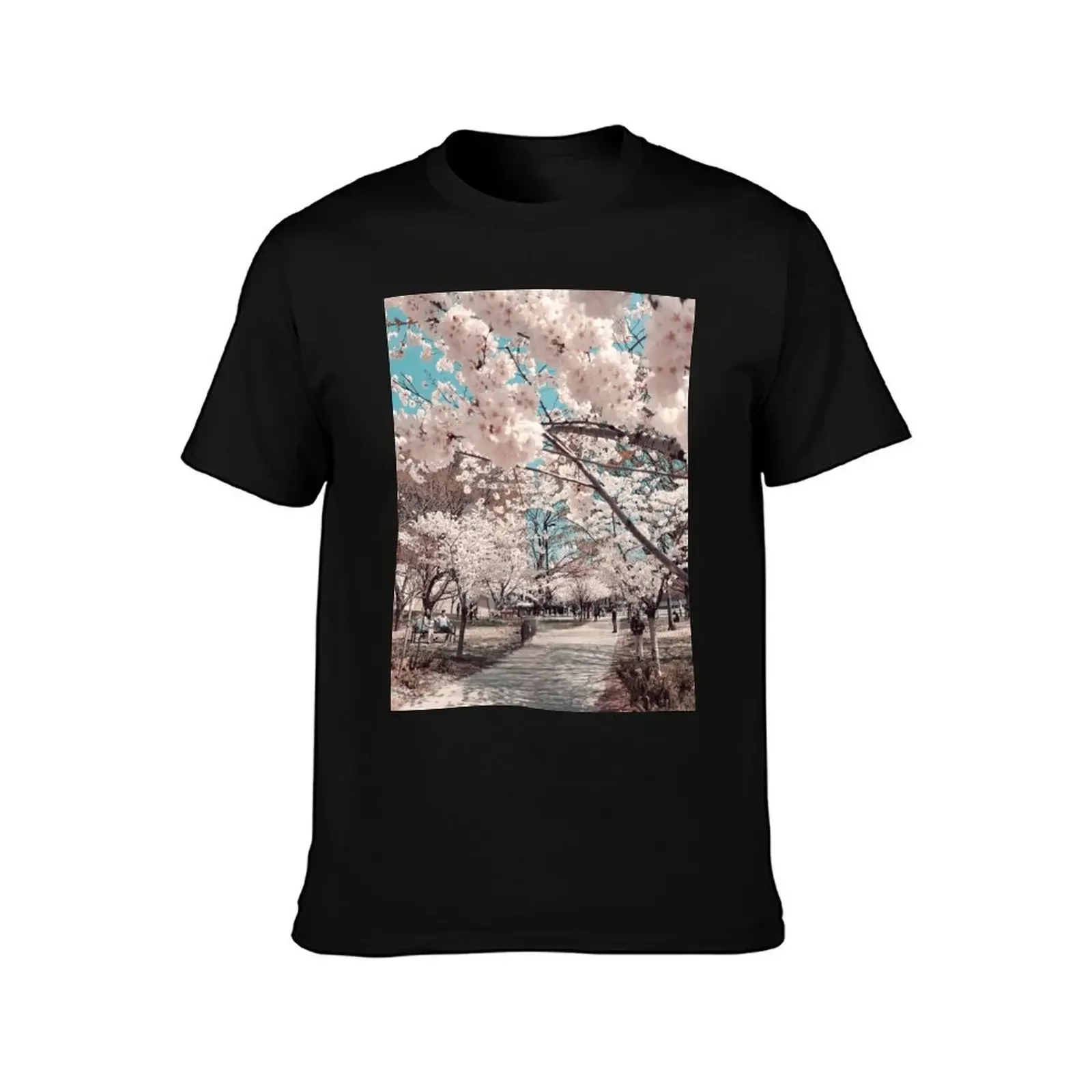 Cherry Blossoms T-Shirt vintage clothes oversizeds custom shirt basketball graphic tees T-shirt men