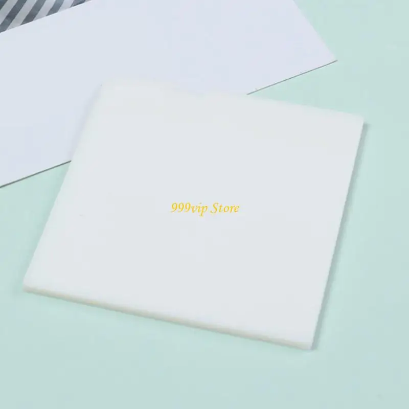 C90C 7 pezzi Cleartier Note Avile Nota Transparent Pad Pad Facile To Write Multifunctional Pad Note adeguate impermeabili