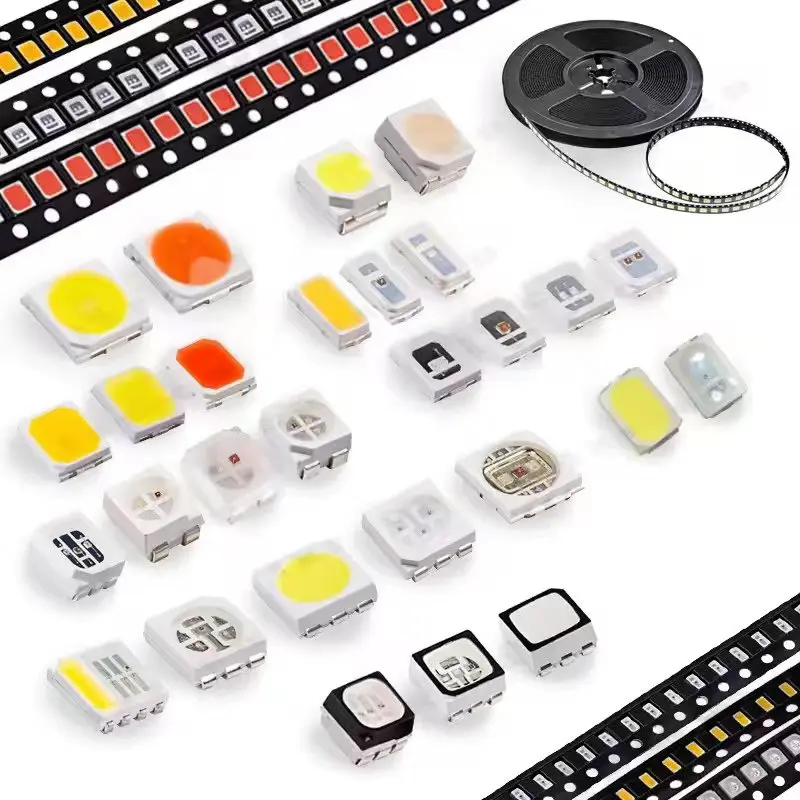 100pcs 0402 0603 0805 1206 3528 Smd Led Red Yellow Green White Blue Orange Purple Light Led Bulbs Light Emitting Diode