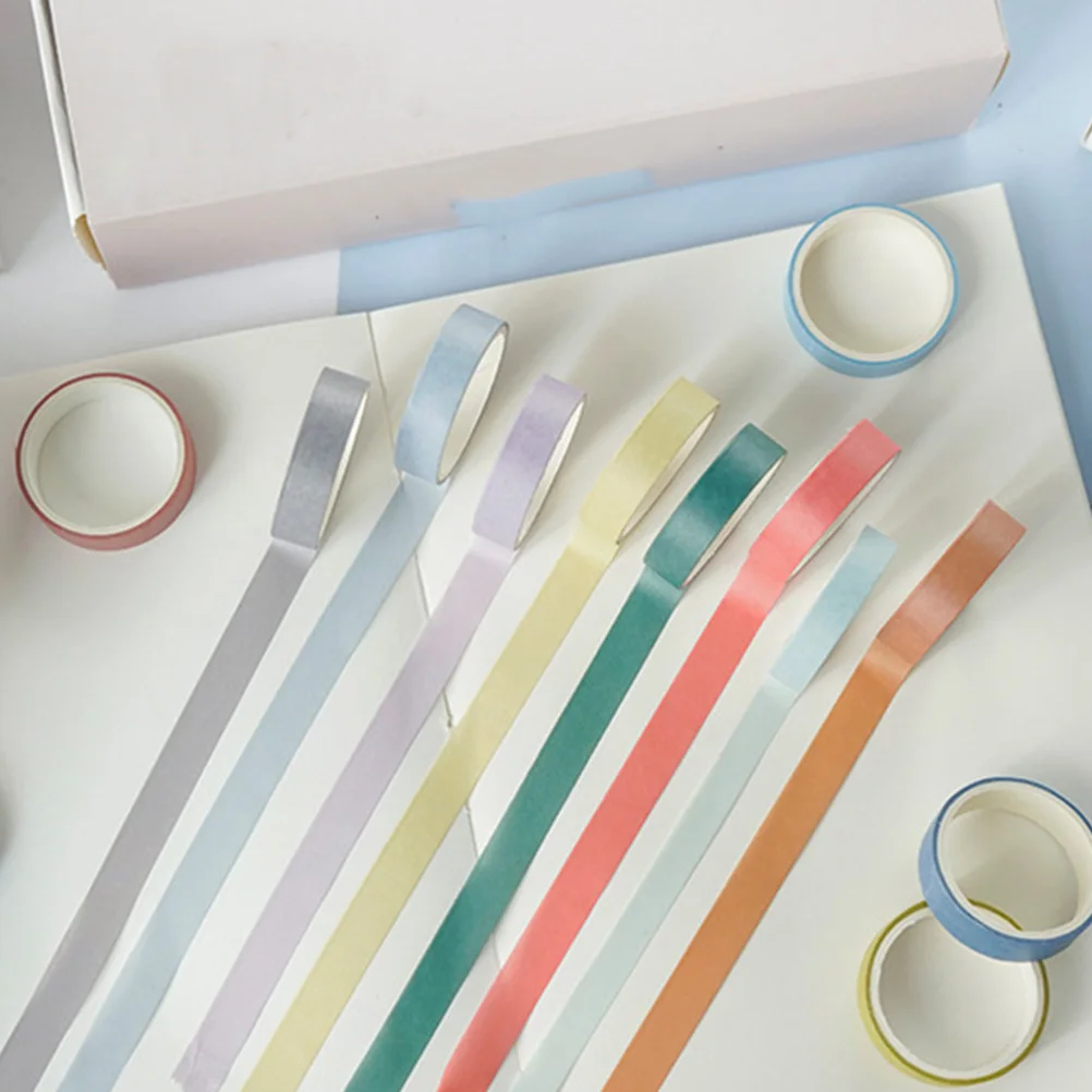 

Colorful Sticker Sets 60 Rolls Self Adhesive Paper Decals Gift Wrapping Decoration Festival Packing Practical Durable