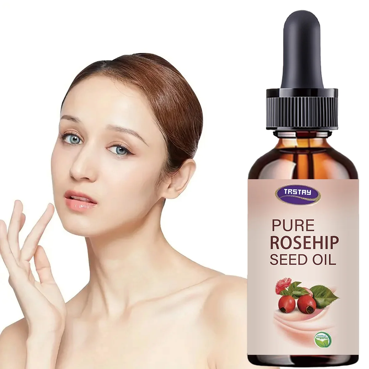 5ML/15ML/30ML/50ML/óleo de semente de rosa mosqueta pura reparación aceite de esencia hidratante