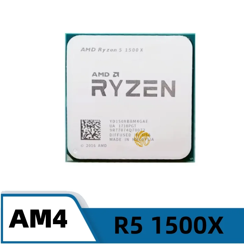 R5 1500X 3.5GHz 쿼드코어 에이트코어 CPU 소켓 AM4 라이젠 5 1500X