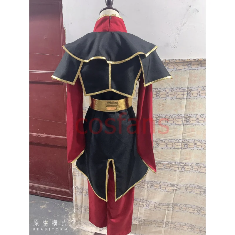 

qq 1232020 Anime Avatar The Last Airbender Prince Zuko Azula Cosplay Costume Adult Halloween Party Custom Made Uniform Clothes S