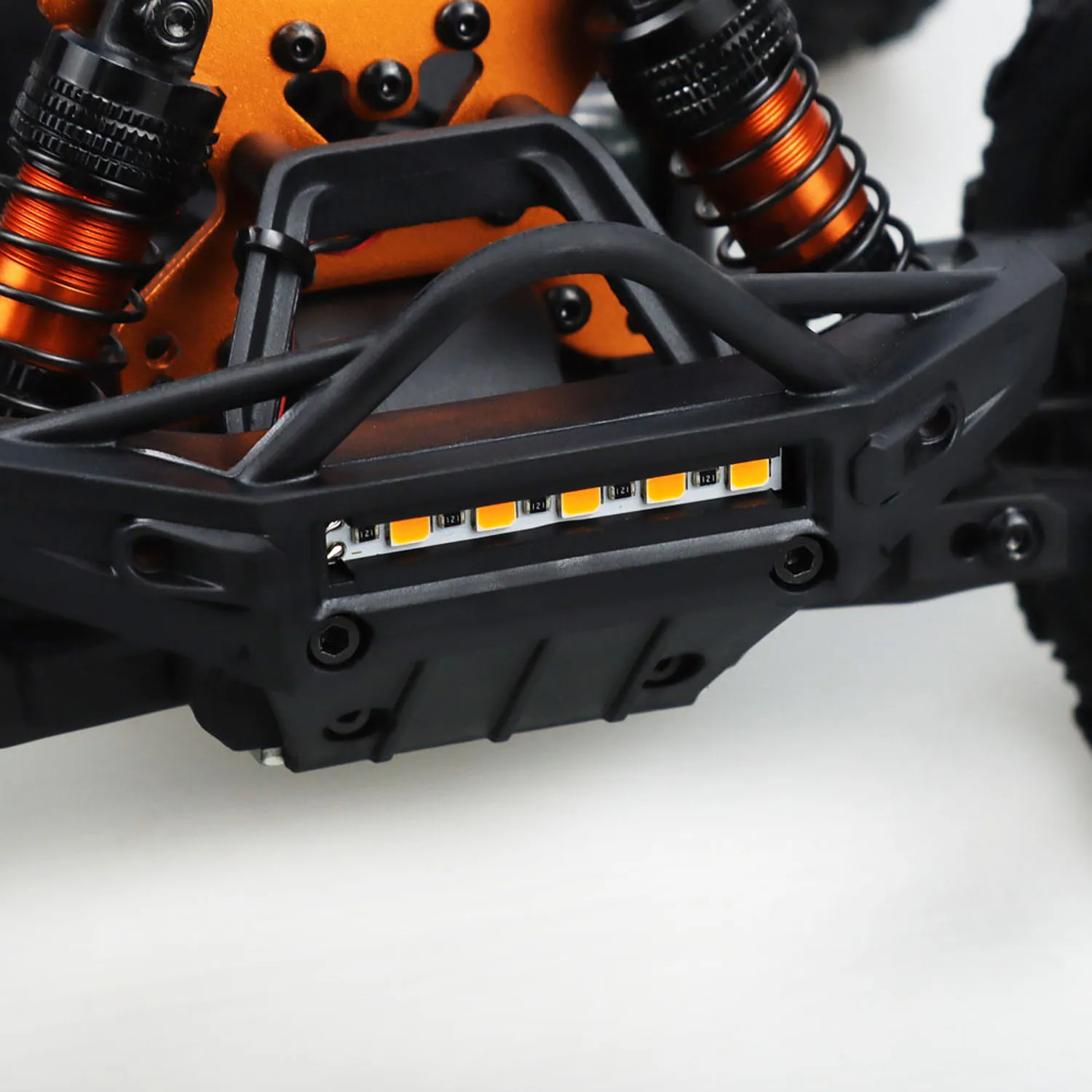 ZD Racing 1/16 Ferngesteuerter Big-Tire-Truck MT-16 Hochgeschwindigkeits-4x4-RC-Offroad-Auto RTR Wheelie-Bar Metall-CVD-Chassis – Detail 8
