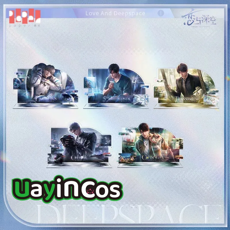 In Stock Official Love and Deepspace Rafayel Caleb Sylus Zayne Xavier Anchored in You Series Acrylic Stand Ornament Desktop Anim
