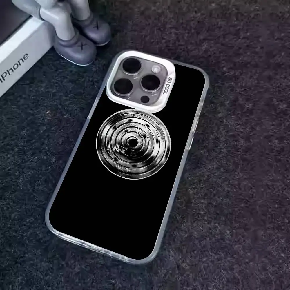 الهيب هوب ستار مغني الراب كارتي أنا الموسيقى جراب هاتف IMD تصميم اللون الفضي آيفون 17 16 15 14 13 12 11 الهواء برو ماكس زائد #6