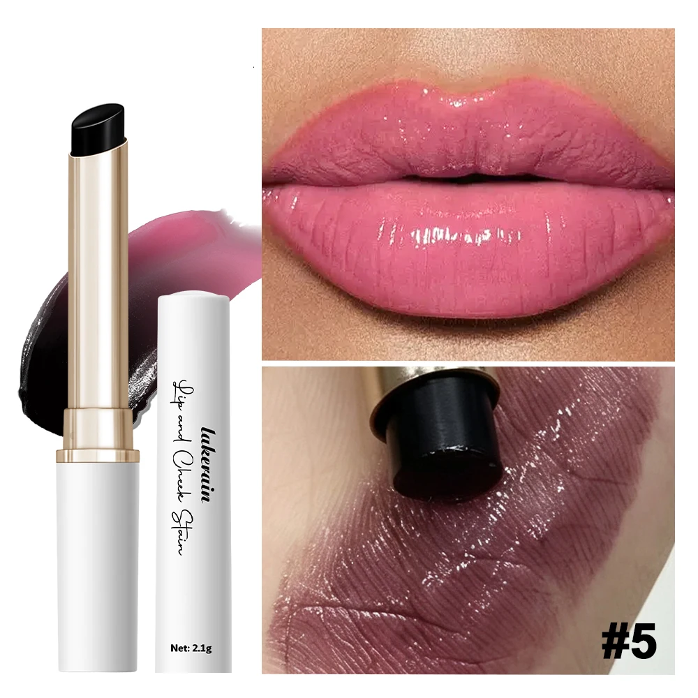 Moisturizing Hydrating Lip Cheek Stain Just Kissed PH Activated Custom Color Long Lasting Botanical Oils Makeup