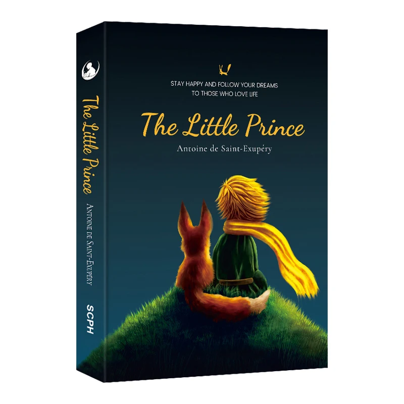 

The Little Prince Full Color Hardcover English Original Novels Author Antoine De Saint-Exupéry. Warmth Heals Comic Fiction Book