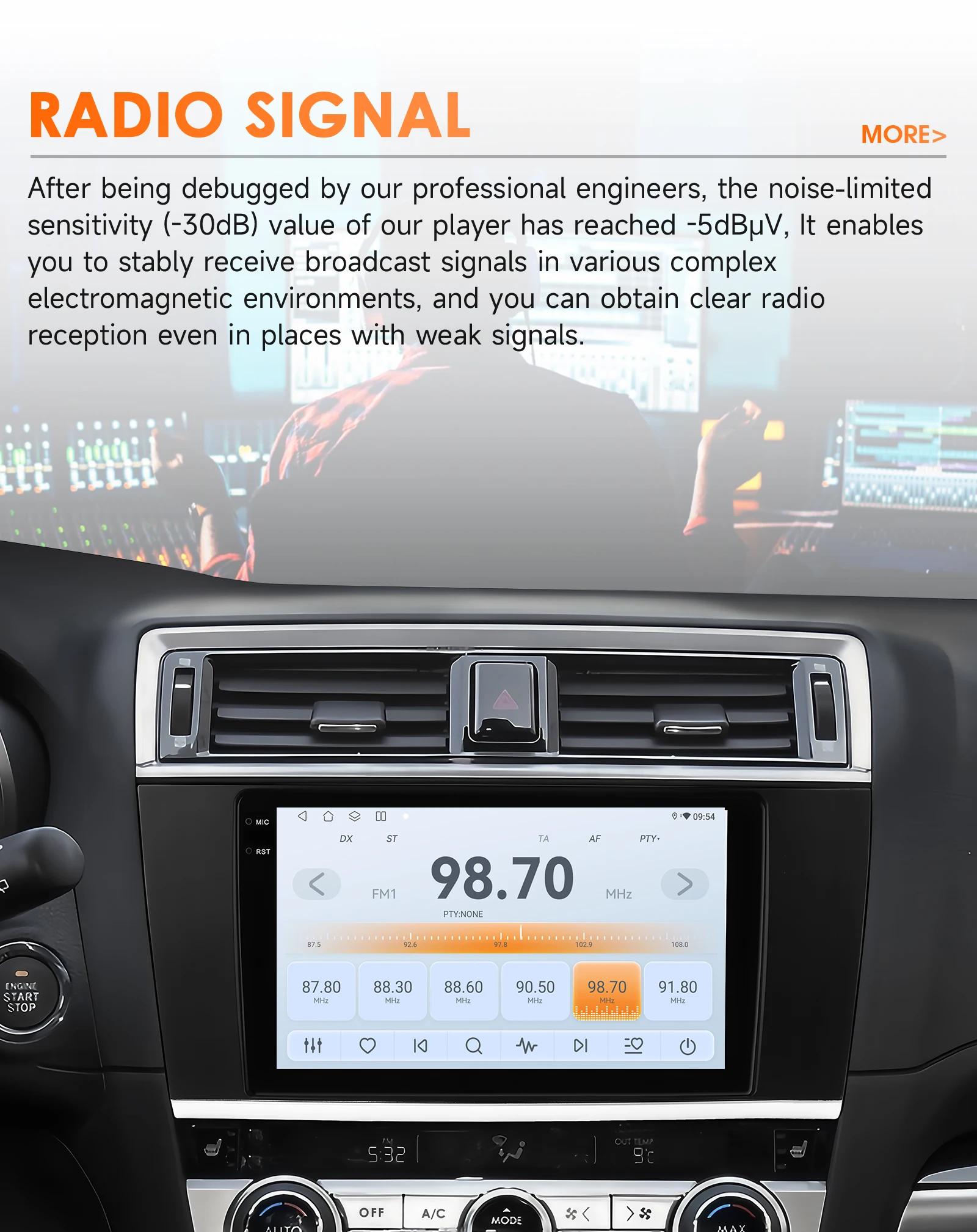 Hizpo Android 14 Autoradio For Subaru Legacy Outback 2015 - 2018 AI Voice Carplay GPS Car Multimedia Player Carplay Auto Audio