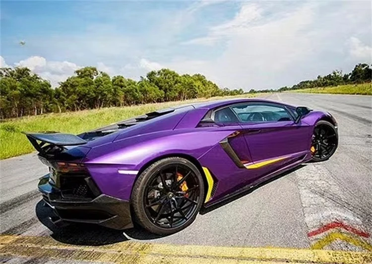 

High Quality DMC Style Carbon Fiber Front Bumper Lip Rear Diffuser Side Skirt Rear Spoiler Roof Vent for Lamborghini LP700 LP720
