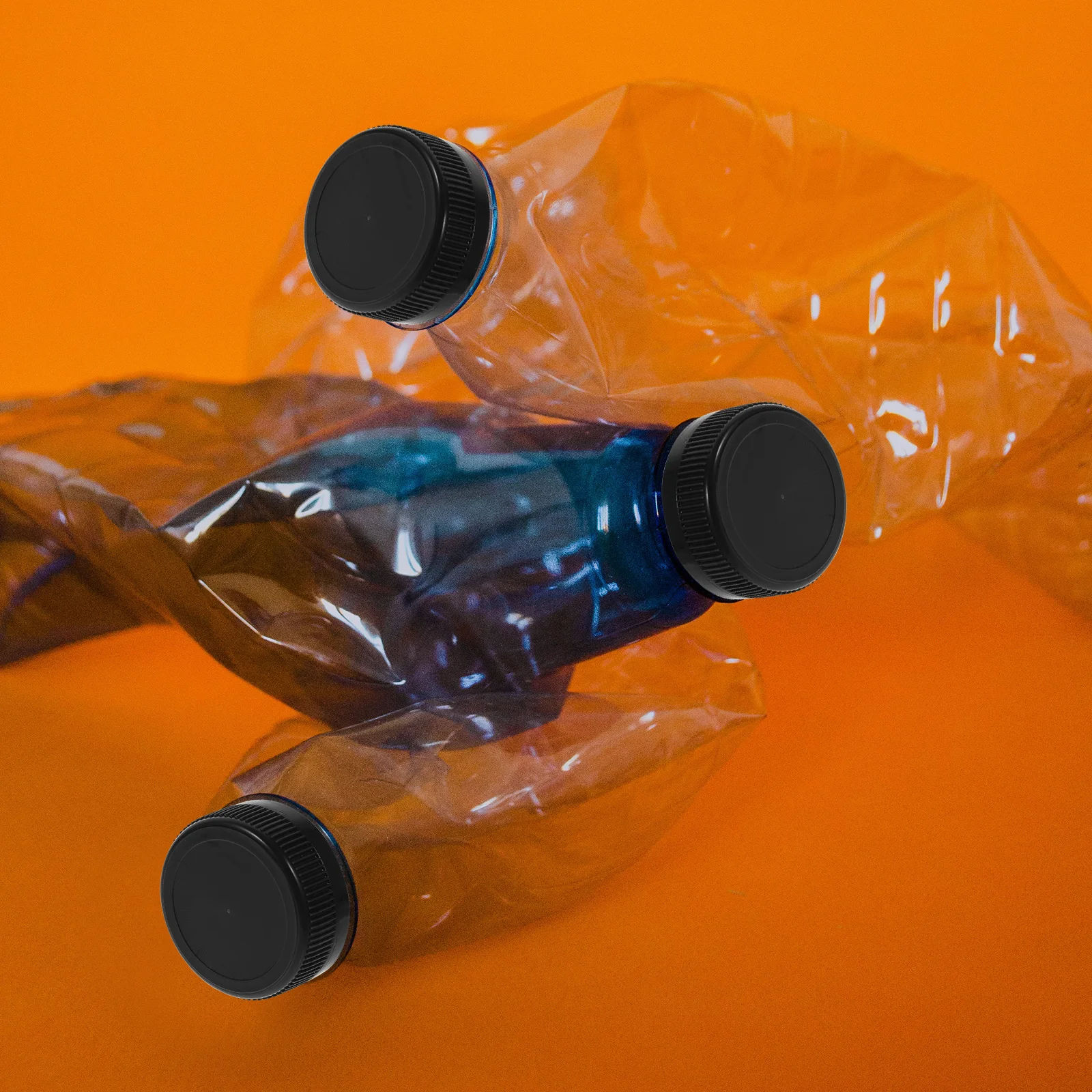 

100 Pcs Craft Plastic Bottle Cap Crafts for Caps Crafting Black Accessories