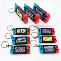 For Switch Keychains Keyring Charm Bag Pendant for NS Game Key Chains Toys Accessory Birthday Gifts