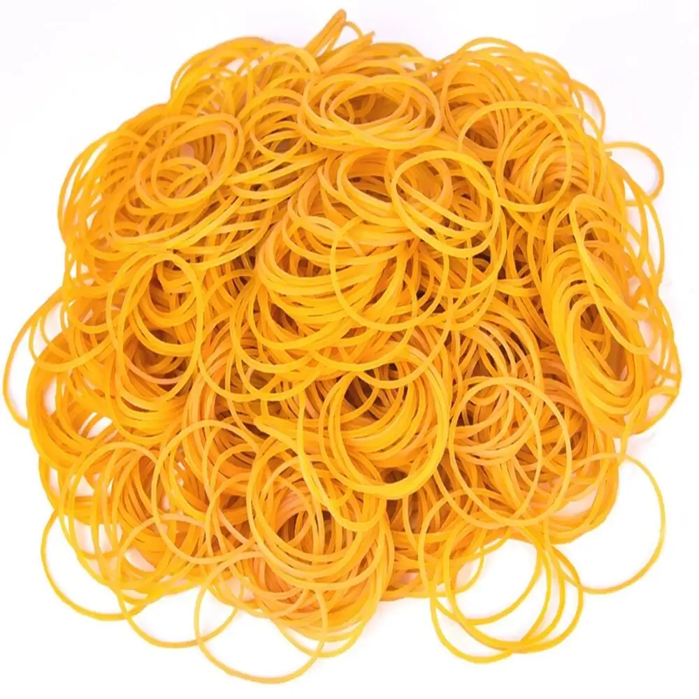 200 Pieces 40mm Elastic Rubber Bands Bank Paper Bills Money Home Office Stretchable Band Sturdy Rubber Elastics Bands