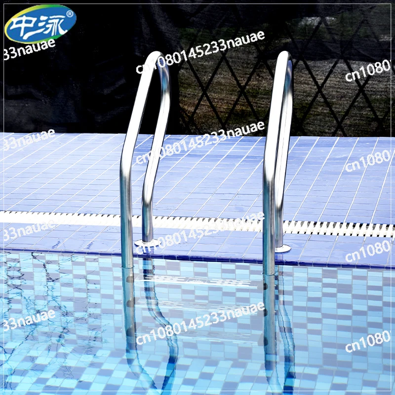 

Launching Escalator 304 Stainless Steel Ladder Thickened Ladder Handrail Swimming Pool Underwater Stairs Tread Equipment