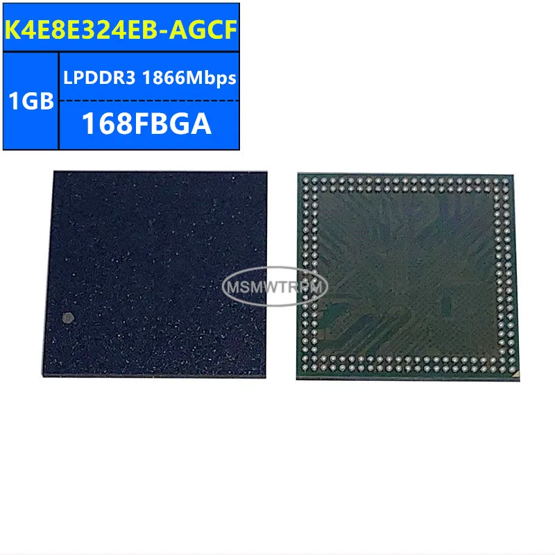 

K4E8E324EB-AGCF H9CKNNN8GTMPLR-NUH LPDDR3 1GB 1866Mbps 168FBGA 8Gb Memory Chip IC Integrated Circuits Brand New Original In Stoc