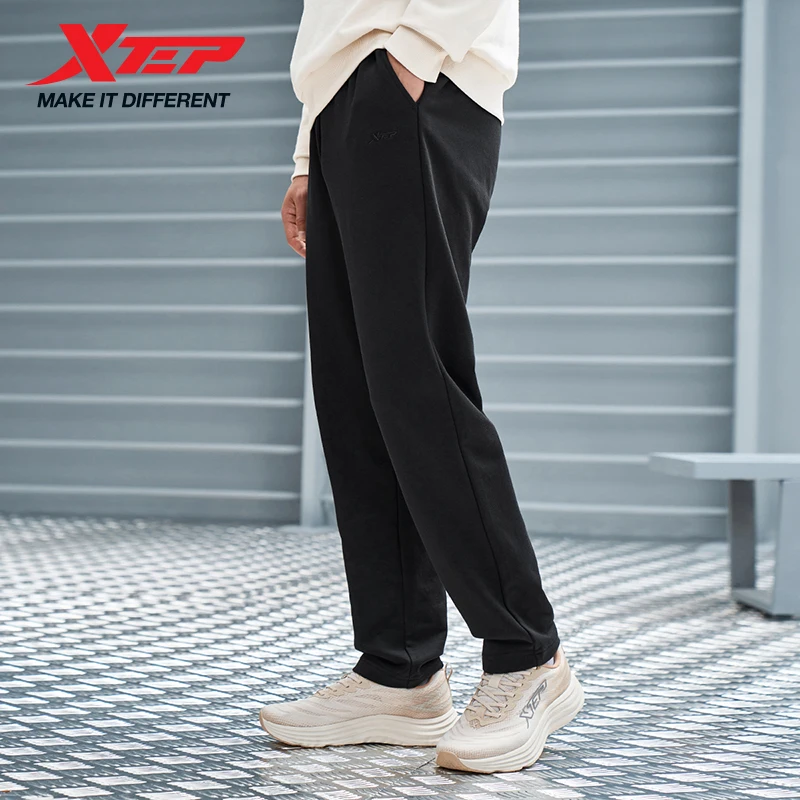 Xtep Knitting Trousers For Women  Autumn Soft Pants Trendy Retro Comfortable Bottoms 876328630160
