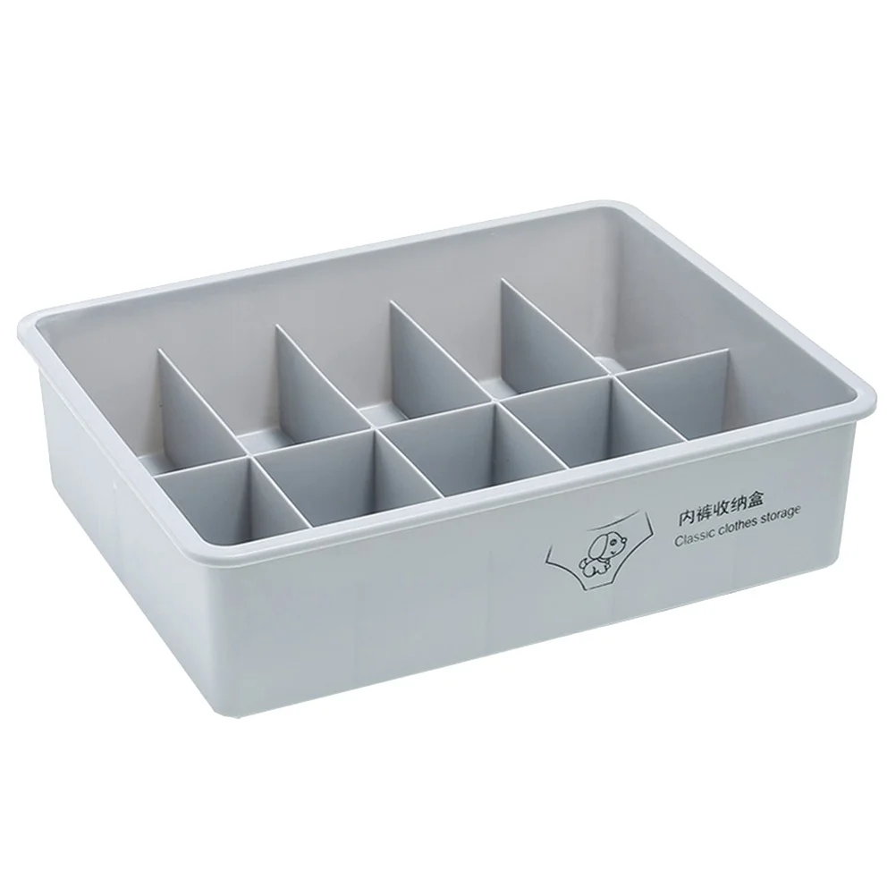 صندوق تخزين للملابس الداخلية الجوارب المنظم البلاستيك مقصورة درج البرازيلي سراويل الحاويات تكويم خزانة المنظم