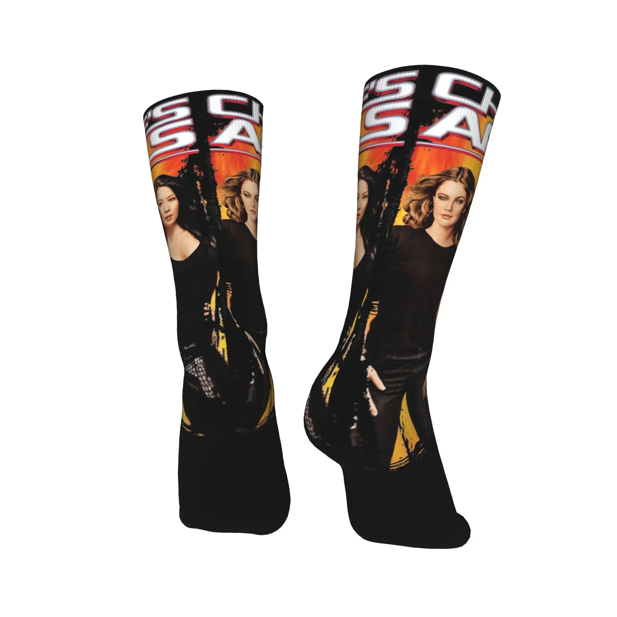 Charlies Angels Calze Donna Uomo Calzini da film Calzini coreani morbidi e caldi Calzini grafici antiscivolo da corsa primaverili Regalo