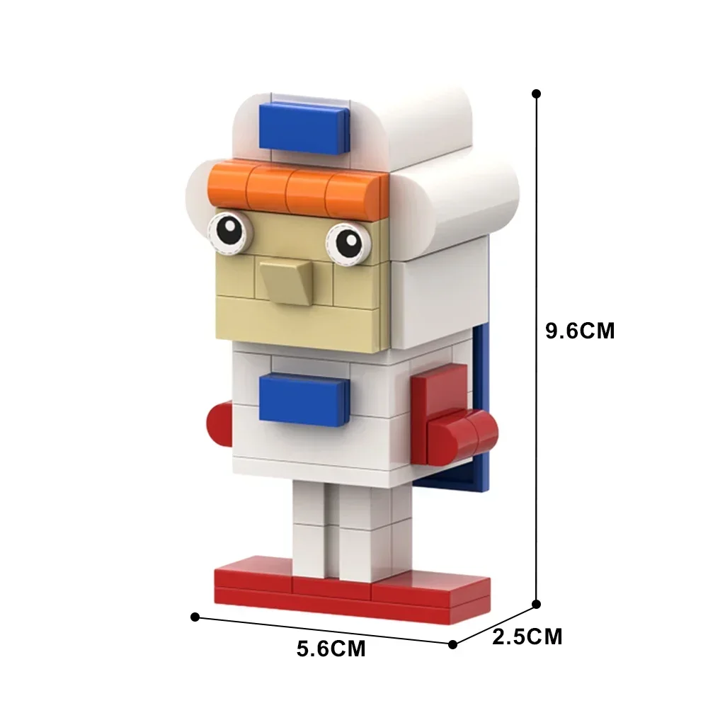 Gobricks Moc Roger Ramjet Model Bricks American Eagle Squadron Classics Action Figure Building Blocks Toys For Gift Juguetes